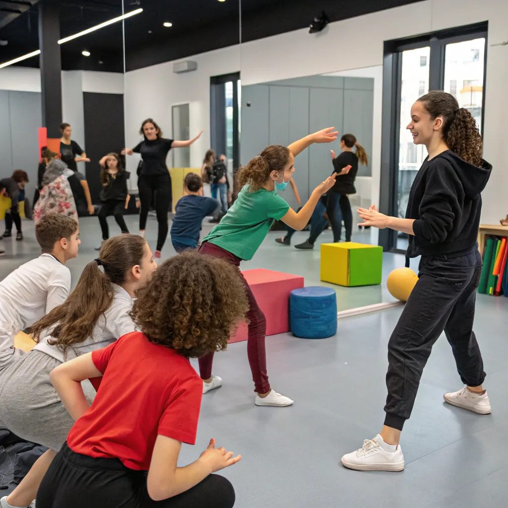 Improvisation class at MELENTHIX